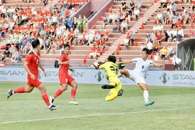 Thắng đậm U23 Philippines, U23 Indonesia vươn lên ngôi đầu bảng A