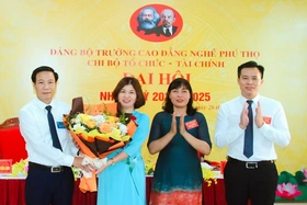 Đảng bộ Trường Cao đẳng Nghề Phú Thọ tổ chức thành công Đại hội điểm nhiệm kỳ 2022 - 2025