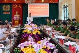 Ban Pháp chế HĐND tỉnh làm việc tại Trại giam Tân Lập