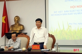 Triển khai kế hoạch vụ Mùa, vụ Đông năm 2022