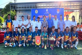 Điện lực Cẩm Khê vô địch giải bóng đá nam Công ty Điện lực Phú Thọ