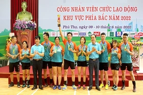 Bế mạc Hội thao Tập đoàn Công nghiệp Hóa chất Việt Nam khu vực phía Bắc