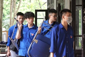 Gần 700 thanh niên tình nguyện phục vụ kỳ thi tuyển sinh THPT năm 2022