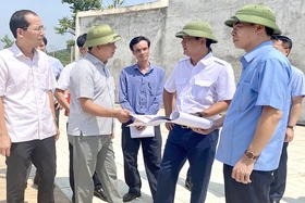 Kiểm tra công tác chuẩn bị tổ chức Kỷ niệm 70 năm chiến thắng Chân Mộng - Trạm Thản