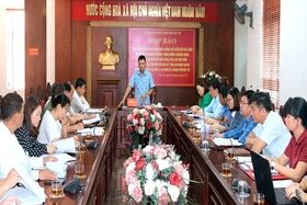 Họp báo cung cấp thông tin về cưỡng chế thực hiện quyết định kiểm đếm bắt buộc