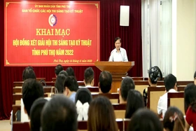Khai mạc hội đồng xét giải Hội thi sáng tạo kỹ thuật tỉnh năm 2022