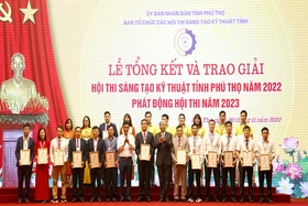 31 công trình, giải pháp đoạt giải Hội thi sáng tạo kỹ thuật tỉnh