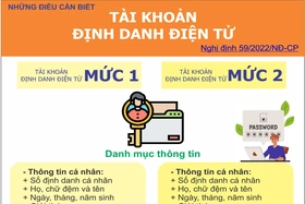 Tài khoản định danh điện tử