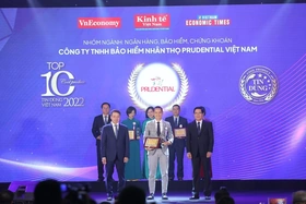 S ản phẩm mới của Prudential lọt TOP 10 Sản phẩm – Dịch vụ tin dùng của năm  chỉ sau bốn tháng ra mắt
