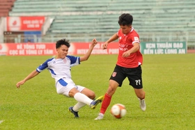 FC Phú Thọ hòa Long An trên sân khách