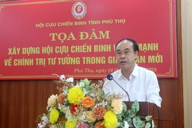 Tọa đàm xây dựng Hội Cựu chiến binh vững mạnh về chính trị, tư tưởng trong giai đoạn mới