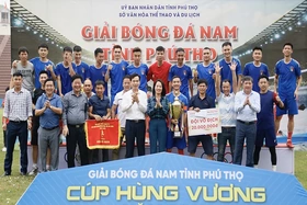TP Việt Trì vô địch Giải Bóng đá nam Cúp Hùng Vương