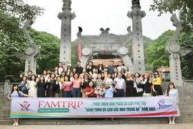 Đoàn famtrip “Hành trình du lịch sắc màu trung du” khảo sát du lịch Phú Thọ