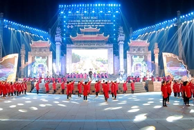 Tổng duyệt chương trình nghệ thuật khai mạc Lễ hội Đền Hùng và Tuần Văn hóa – Du lịch năm 2023​