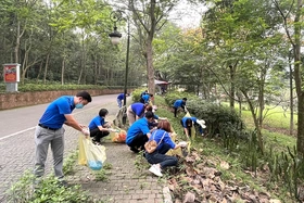 Tỉnh đoàn: Ra quân vệ sinh môi trường tại Khu Di tích lịch sử Đền Hùng