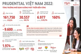 Prudential Việt Nam 2022 – Tăng trưởng nhờ định hướng phát triển bền vững