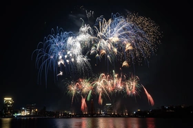 Tổ chức bắn pháo hoa nổ tại thành phố Việt Trì và thị xã Phú Thọ