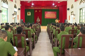 Khai giảng lớp tập huấn nâng cao kỹ năng cho lực lượng Cảnh sát hình sự​