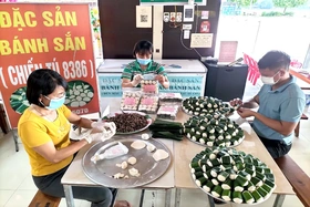 Đậm đà bánh sắn Hiền Lương