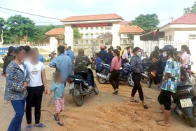 UBND huyện Tân Sơn chỉ đạo thanh tra các khoản thu, chi tại Trường Tiểu học Văn Luông