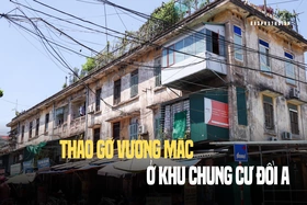 Tháo gỡ vướng mắc ở Khu chung cư đồi A