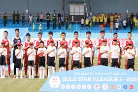 CLB Phú Thọ chia điểm trên sân Hoà Bình