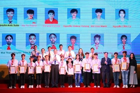 Trao giải Cuộc thi sáng tạo thanh, thiếu niên, nhi đồng năm 2023