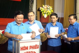 Hội nghị Ban Chấp hành Liên đoàn Lao động tỉnh lần thứ Mười lăm