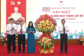 Hội Luật gia tỉnh gặp mặt kỷ niệm 30 năm ngày thành lập