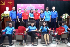 Ngày hội hiến máu “Nghĩa tình người lao động TASA”