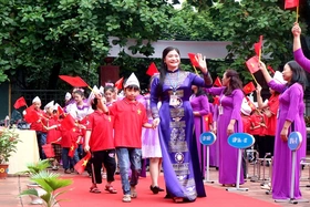 Lễ khai giảng đặc biệt tại Tại Trung tâm Bảo trợ trẻ em mồ côi và tàn tật Việt Trì