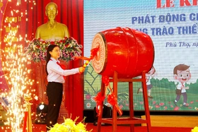 Lễ khai giảng, phát động chủ đề công tác Đội và phong trào thiếu nhi năm học 2023 - 2024