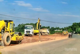 Hơn 270 tỉ đồng đầu tư cải tạo, nâng cấp tuyến đường nối đường tỉnh 325B với đường Hồ Chí Minh