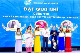 Phú Thọ có dự án đạt giải Nhì cuộc thi “Phụ nữ khởi nghiệp” năm 2023 cấp vùng khu vực miền Bắc