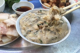 Về Lâm Thao thưởng thức xáo chuối