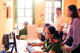 TX. Phú Thọ hoàn thành việc nhập dữ liệu hộ tịch