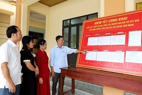 Lấy ý kiến về sự hài lòng của người dân đối với kết quả xây dựng nông thôn mới