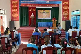 Tuyên truyền, tập huấn nâng cao năng lực giám sát Chương trình Mục tiêu Quốc gia tại huyện Thanh Thủy