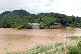 Mưa lớn từ đêm 27/9 đến ngày 28/9 gây thiệt hại 700 triệu đồng