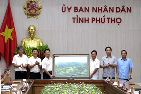 Tập đoàn Điện lực Việt Nam làm việc với tỉnh Phú Thọ