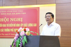 Sơ kết ba năm triển khai thí điểm mô hình lớp chất lượng cao