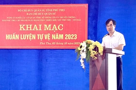 Khai mạc huấn luyện tự vệ năm 2023