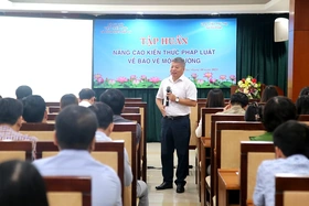Tập huấn nâng cao kiến thức pháp luật về bảo vệ môi trường