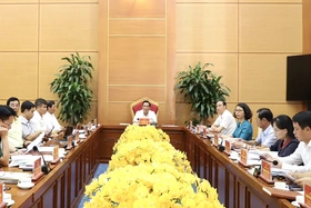 BTV Tỉnh uỷ họp, cho ý kiến về Đồ án điều chỉnh Quy hoạch chung TP Việt Trì