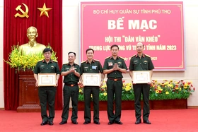 Hội thi “Dân vận khéo” trong lực lượng vũ trang