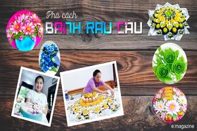 Phá cách bánh rau câu