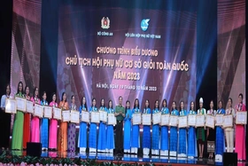 Phú Thọ có sáu cá nhân được biểu dương Chủ tịch Hội Phụ nữ cơ sở giỏi toàn quốc