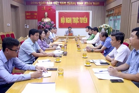 Hội nghị trực tuyến góp ý vào dự thảo Quy định của Ban Bí thư