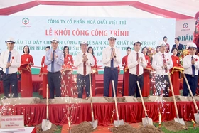 Công ty Cổ phần Hoá chất Việt Trì khởi công Dự án đầu tư dây chuyền công nghệ mới