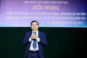 Tuyên truyền về công tác bình đẳng giới, phòng, chống bạo lực gia đình, xâm hại trẻ em